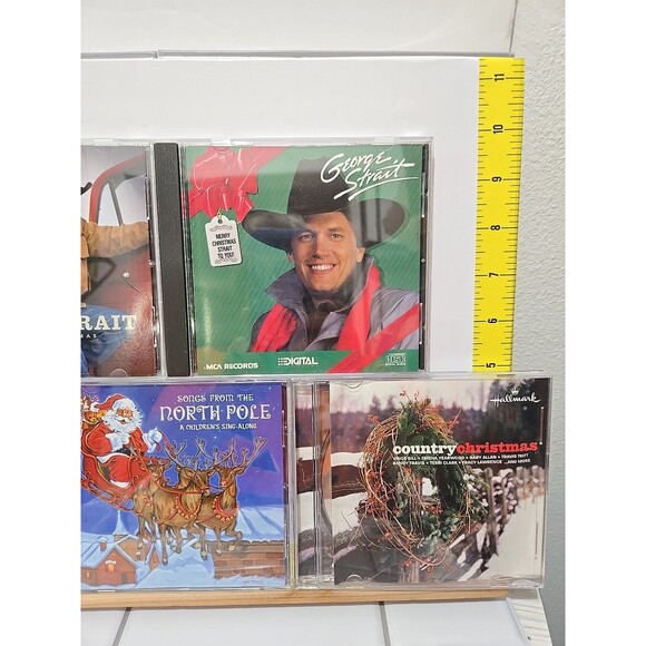 Christmas Music CD Lot Strait, Williams,Hallmark,Kids Sing Along. - Picture 4 of 13